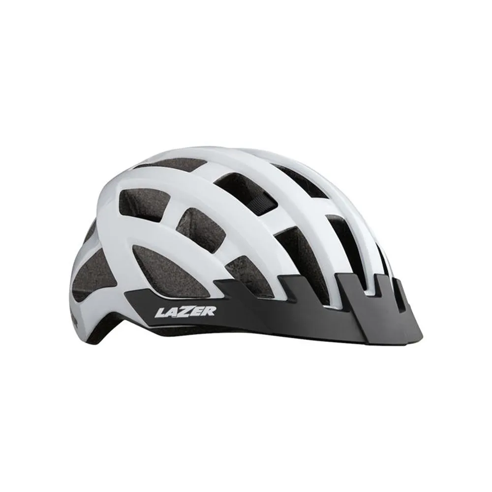 1080009 CASCO MTB COMPACT BLANCO UNITALLA MARCA LAZER