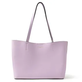 Accessorize London Women's Faux Leather Lilac Leo Tote Bag