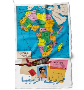 AFRICA School Map | Kitchen Towel