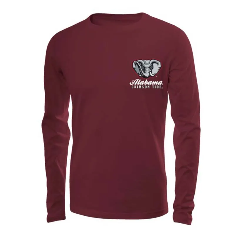 Alabama Over Oval Long Sleeve T-Shirt