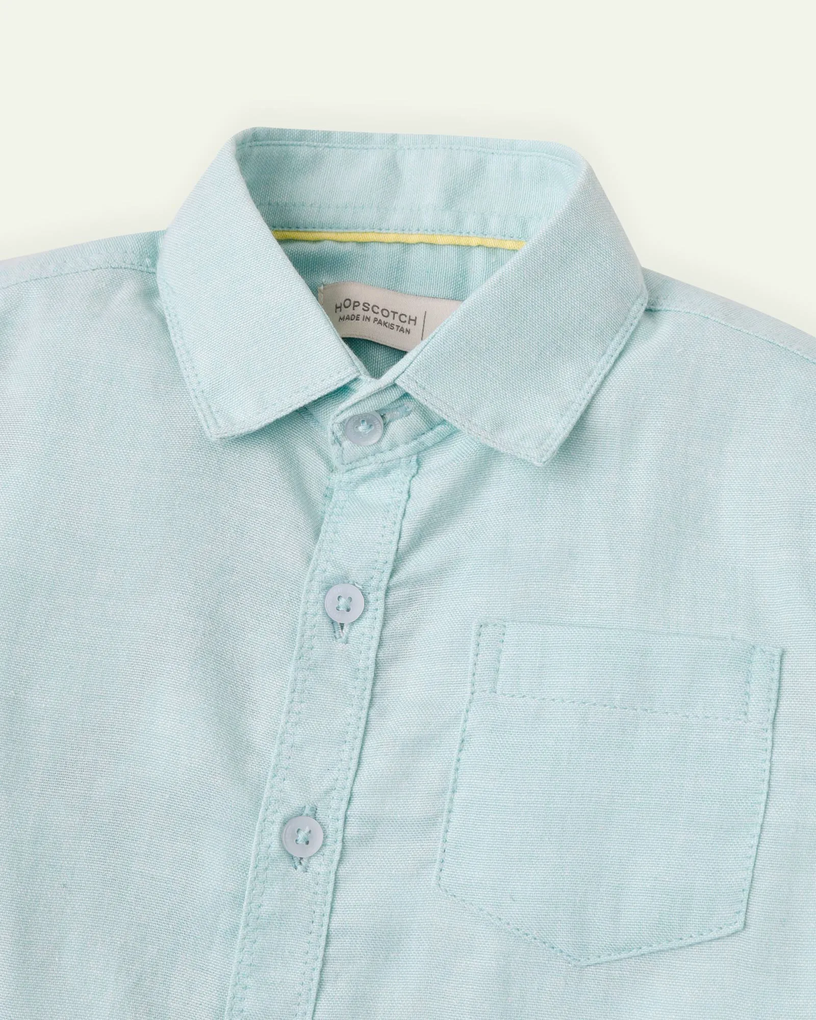 Aqua Chambray Shirt