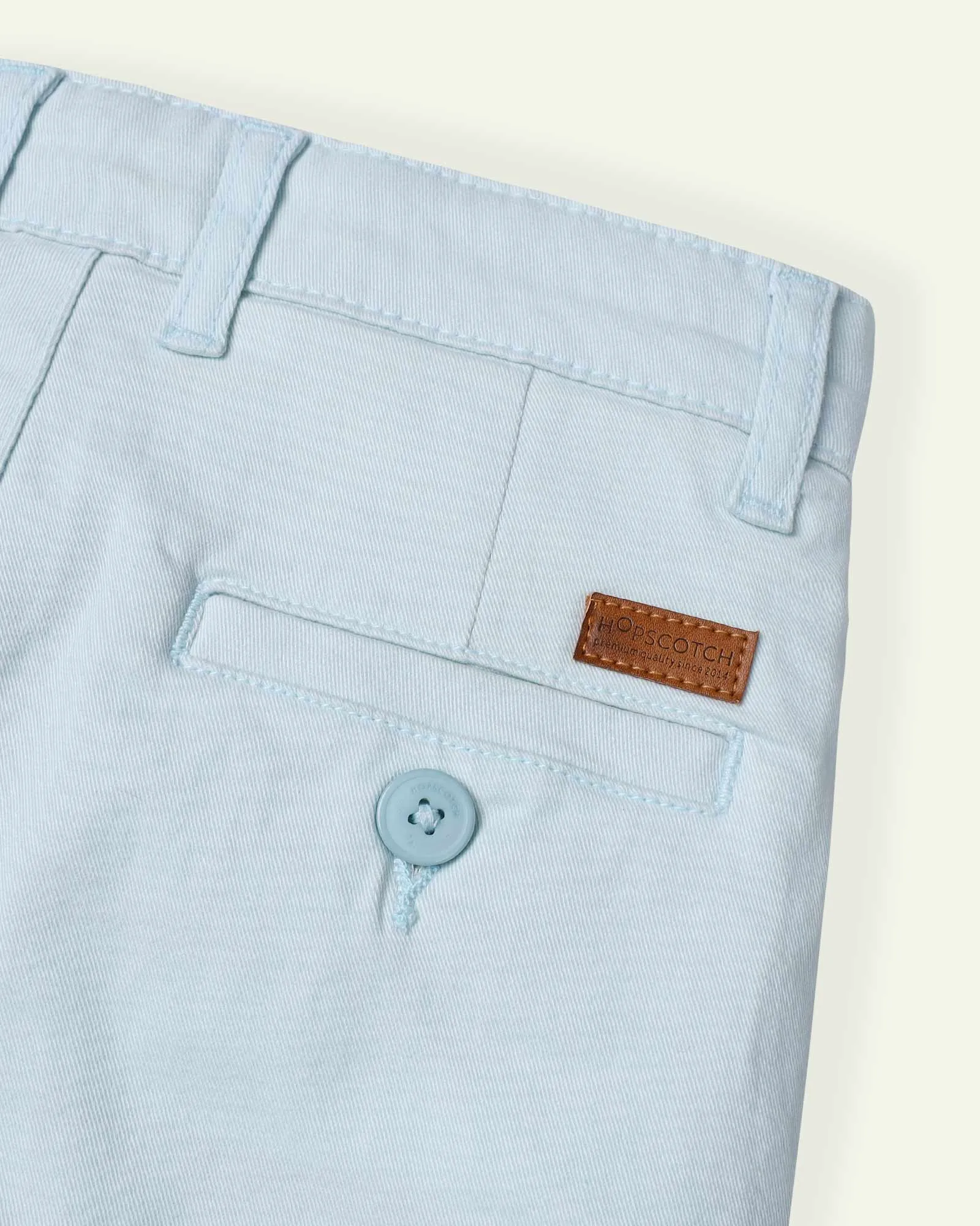 Aqua Twill Shorts