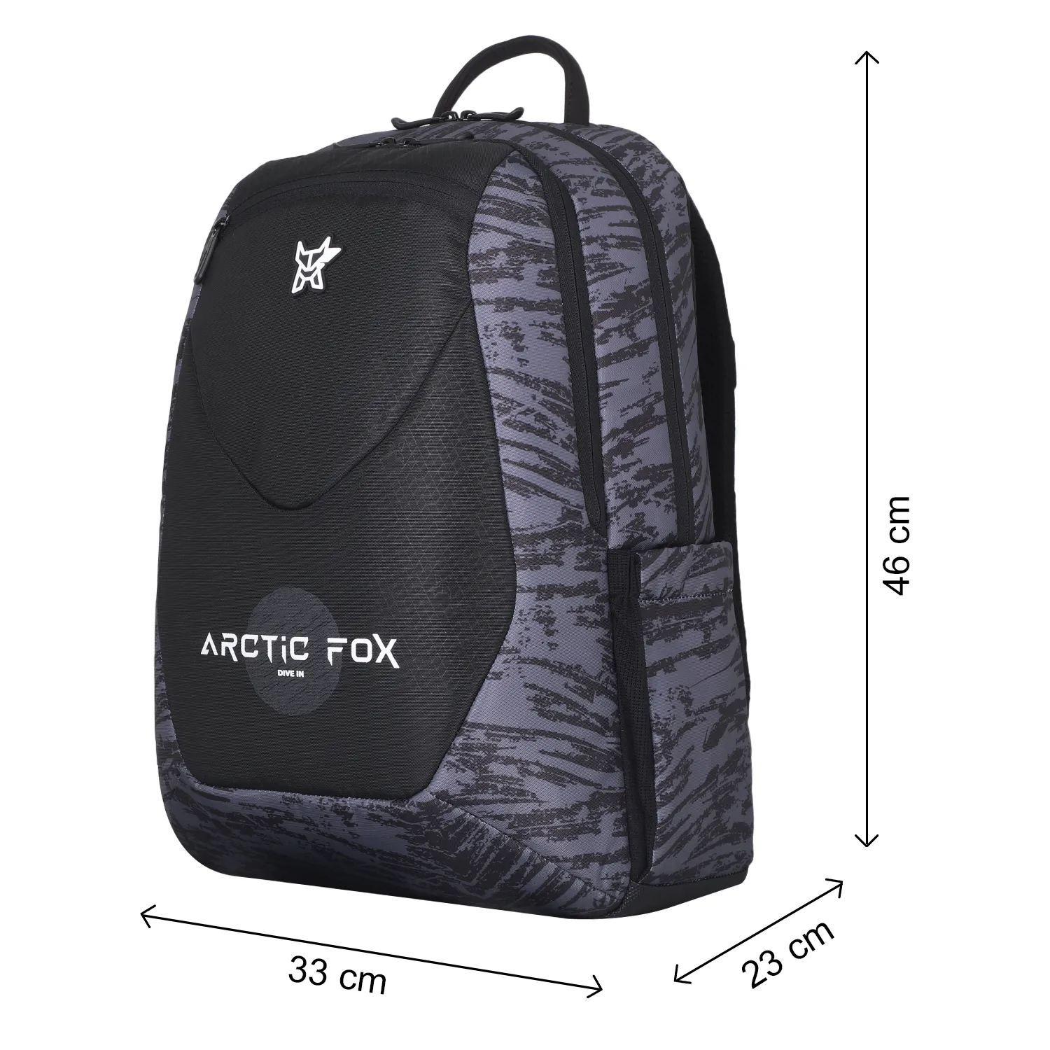 Arctic Fox Samurai Black Laptop Backpack