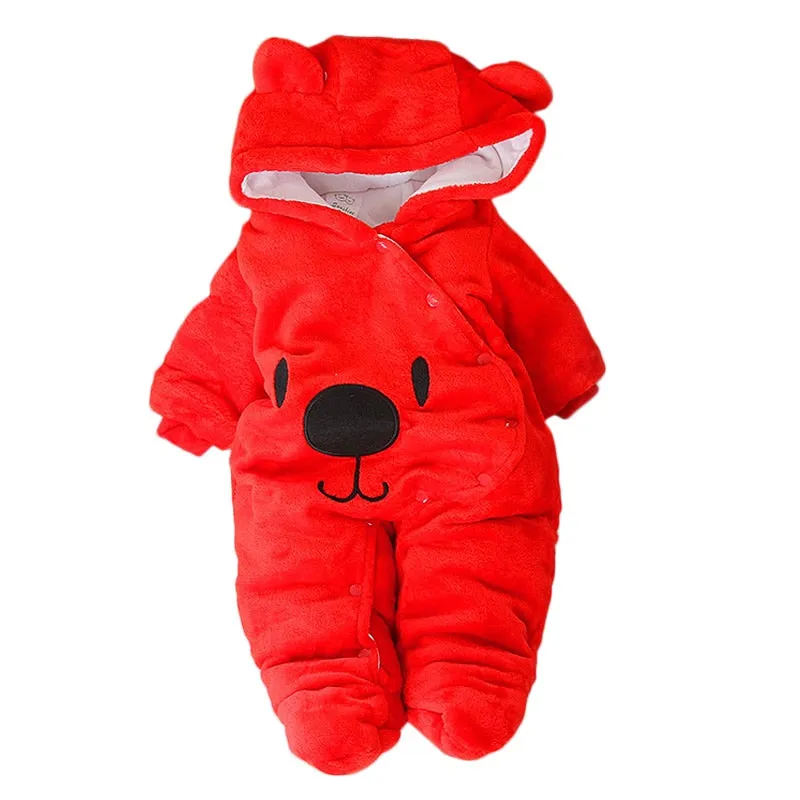 Baby Winter Overall Romper Clothes For Newborn