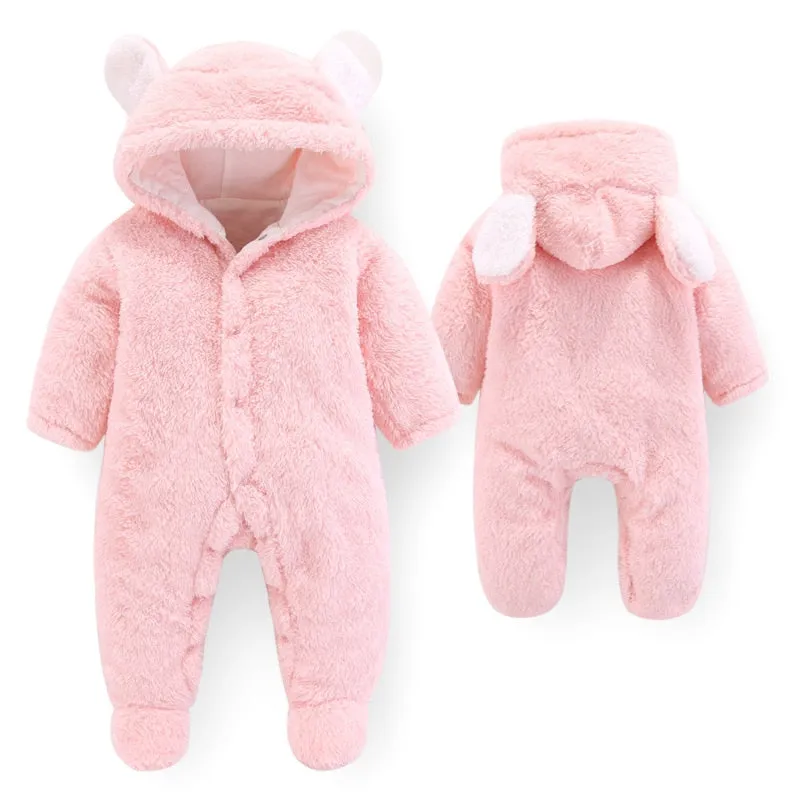 Baby Winter Overall Romper Clothes For Newborn