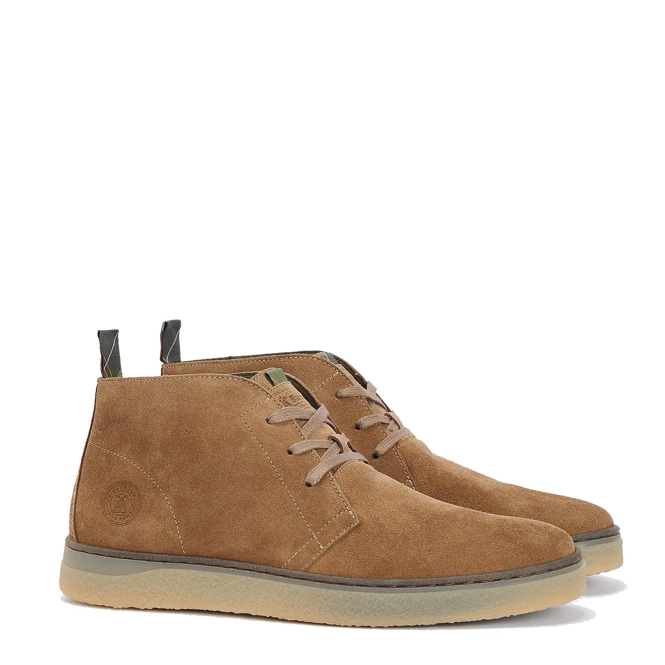 Barbour Reverb Chukka Boot Sand Suede