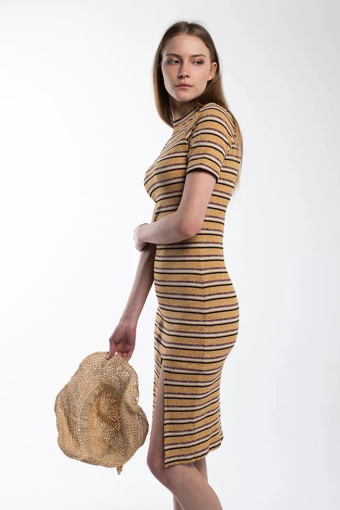 Bee And Alpaca Rib Knit Dress