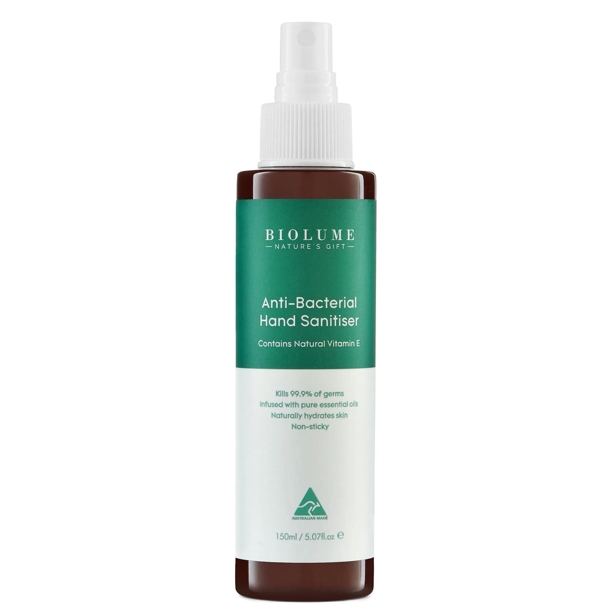 Biolume Anti-bacterial Hand Sanitiser Spray - 150ml