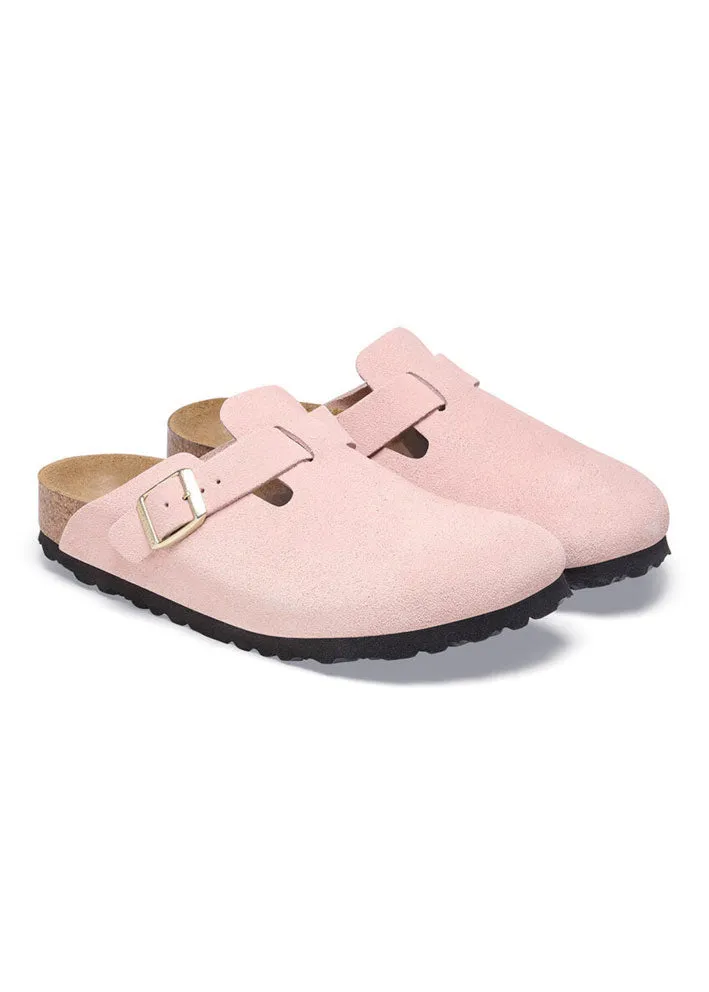 Birkenstock Boston Suede 1026171 Light Rose