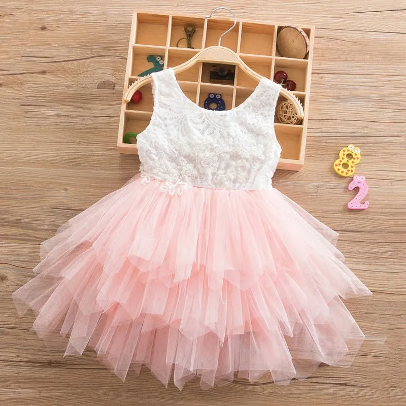 Birthday Party Dress Kid Costume Baby Girls Clothing For Kids Wear