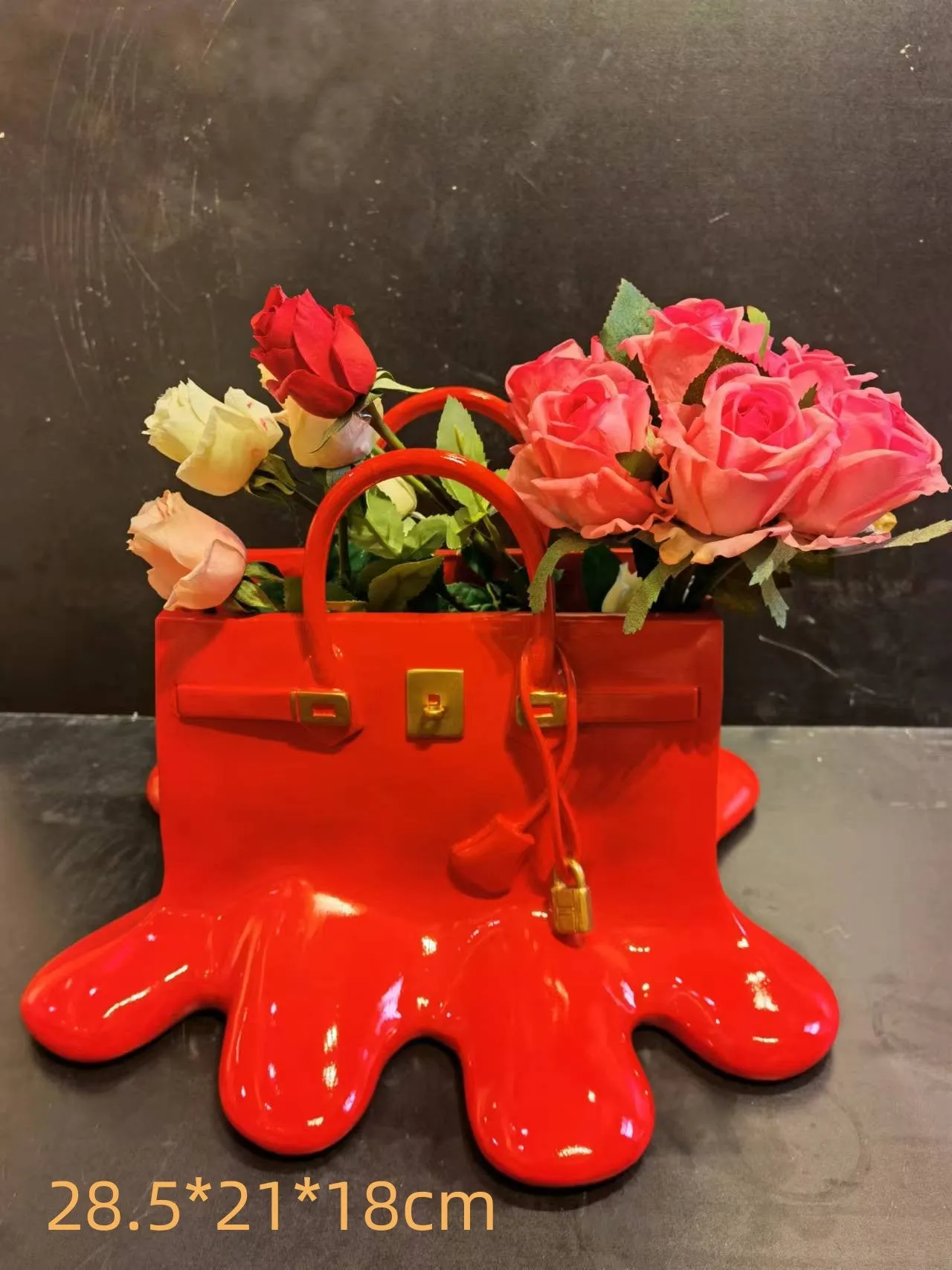 B*rkin Bag Vase