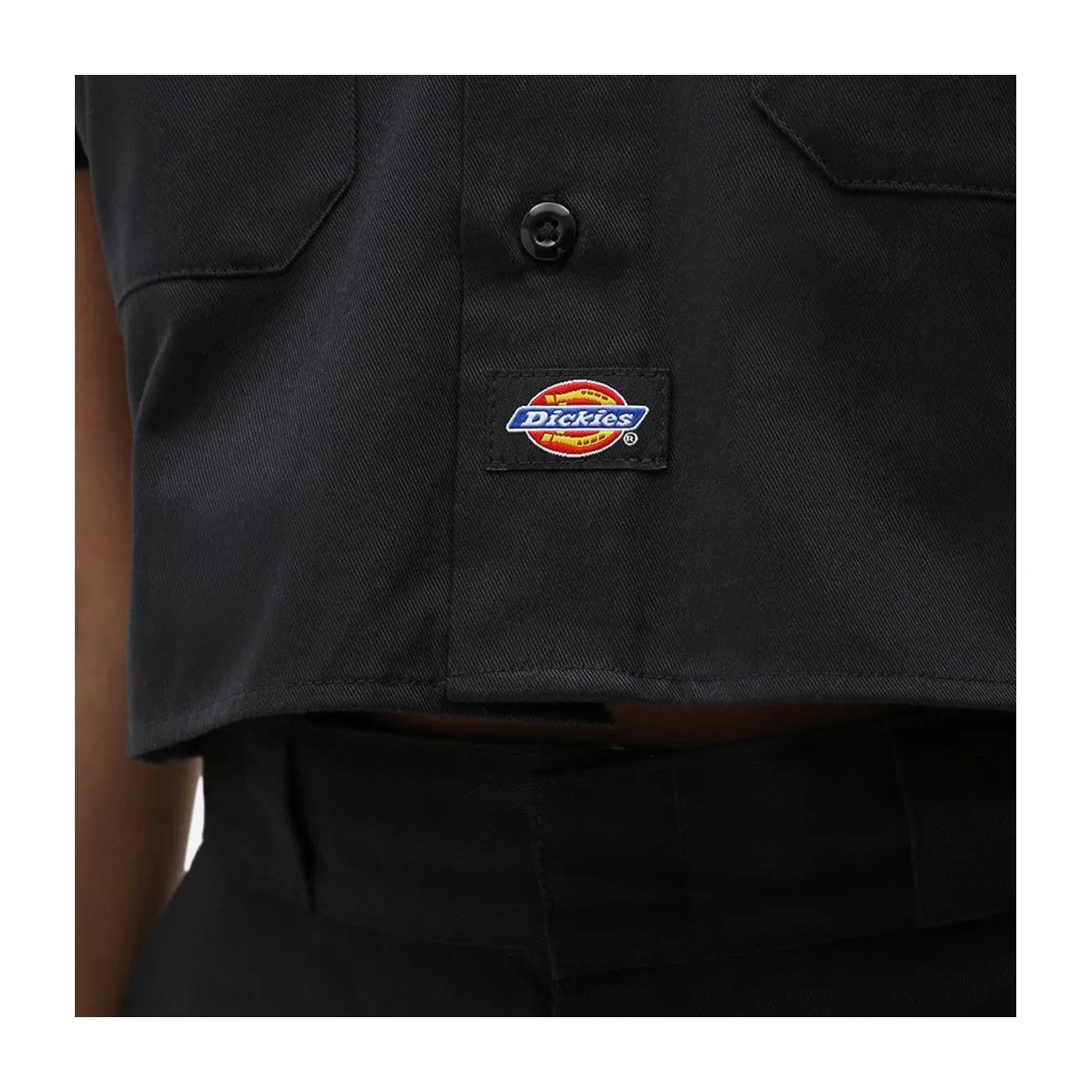 Camicia Donna Dickies Workshirt Nero