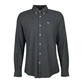 Camicia Uomo Barbour Kenwood Tailored Grigio Scuro