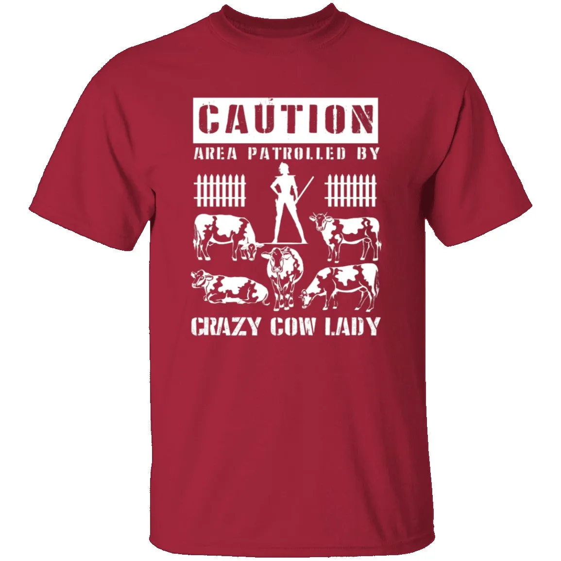 Crazy Cow Lady T-Shirt