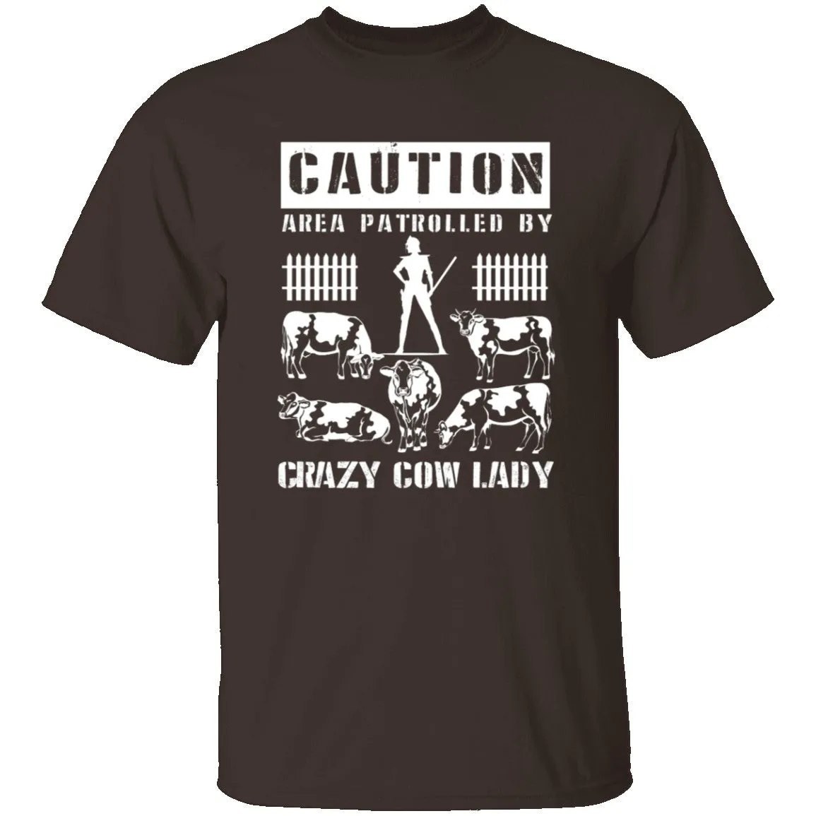 Crazy Cow Lady T-Shirt