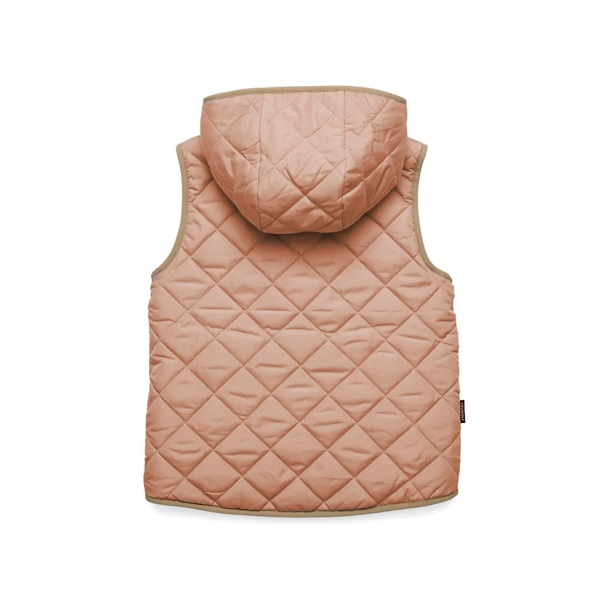 Crywolf Reversible Yeti Vest - Terracotta/Camel