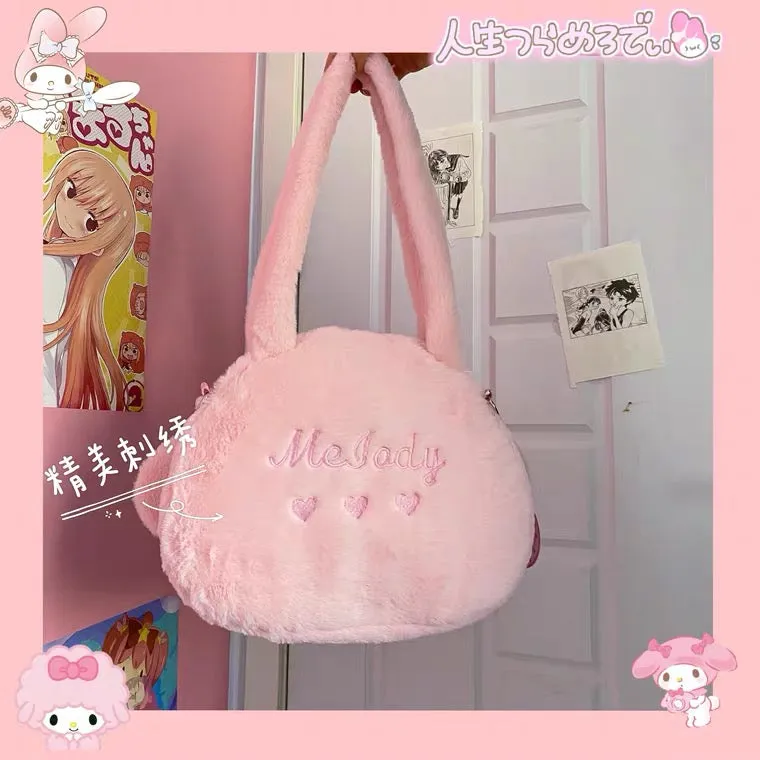 CUTE “KUROMI & MELODY & CINNAMOROLL” JK HANDBAG BY70086