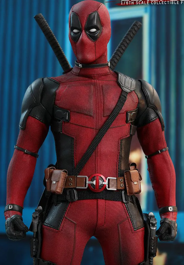 Deadpool Red and Black Cosplay Jacket