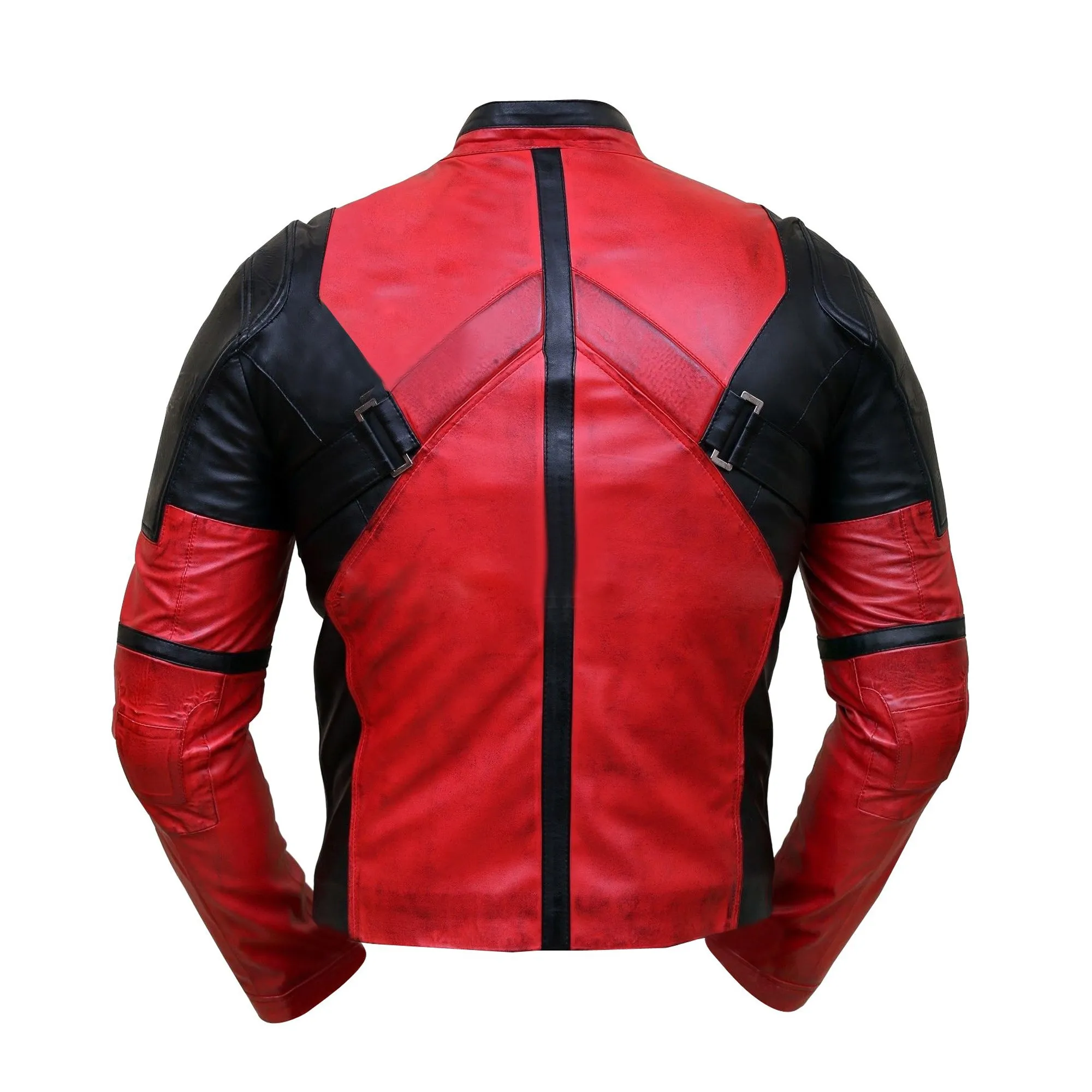 Deadpool Red and Black Cosplay Jacket