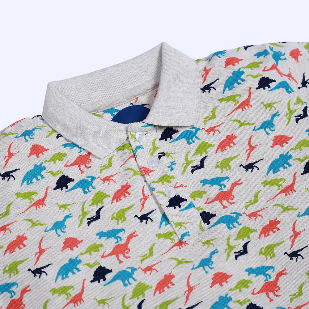 Dinosaur Printed Polo