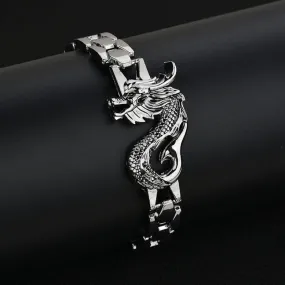 Dragon Force Stainless Steel Man Bracelet