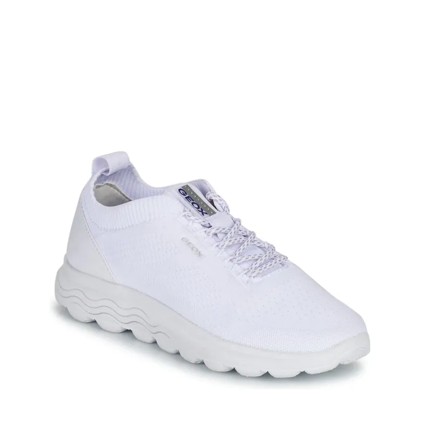 GEOX SNEAKERS D15NUA SPHERICA BIANCO