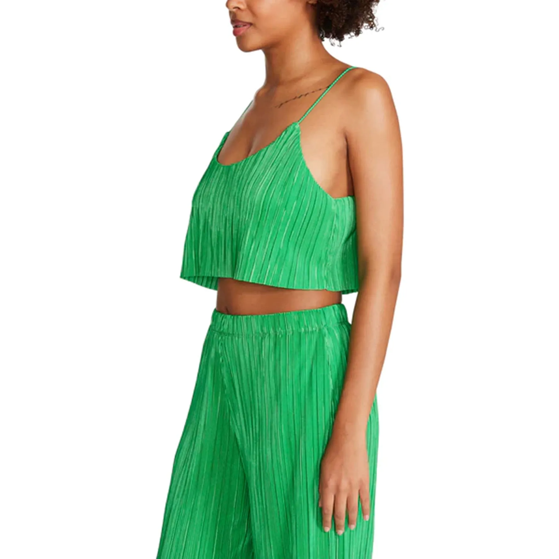 GIANNA TOP BRIGHT GREEN