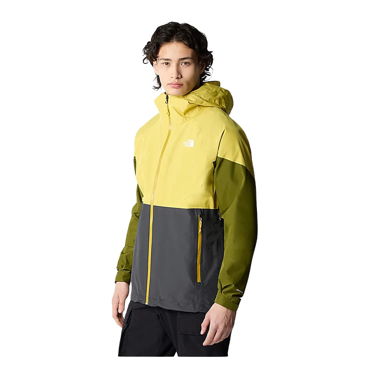 Giubbino Uomo The North Face Lightning Zip-in Giallo / Verde / Grigio