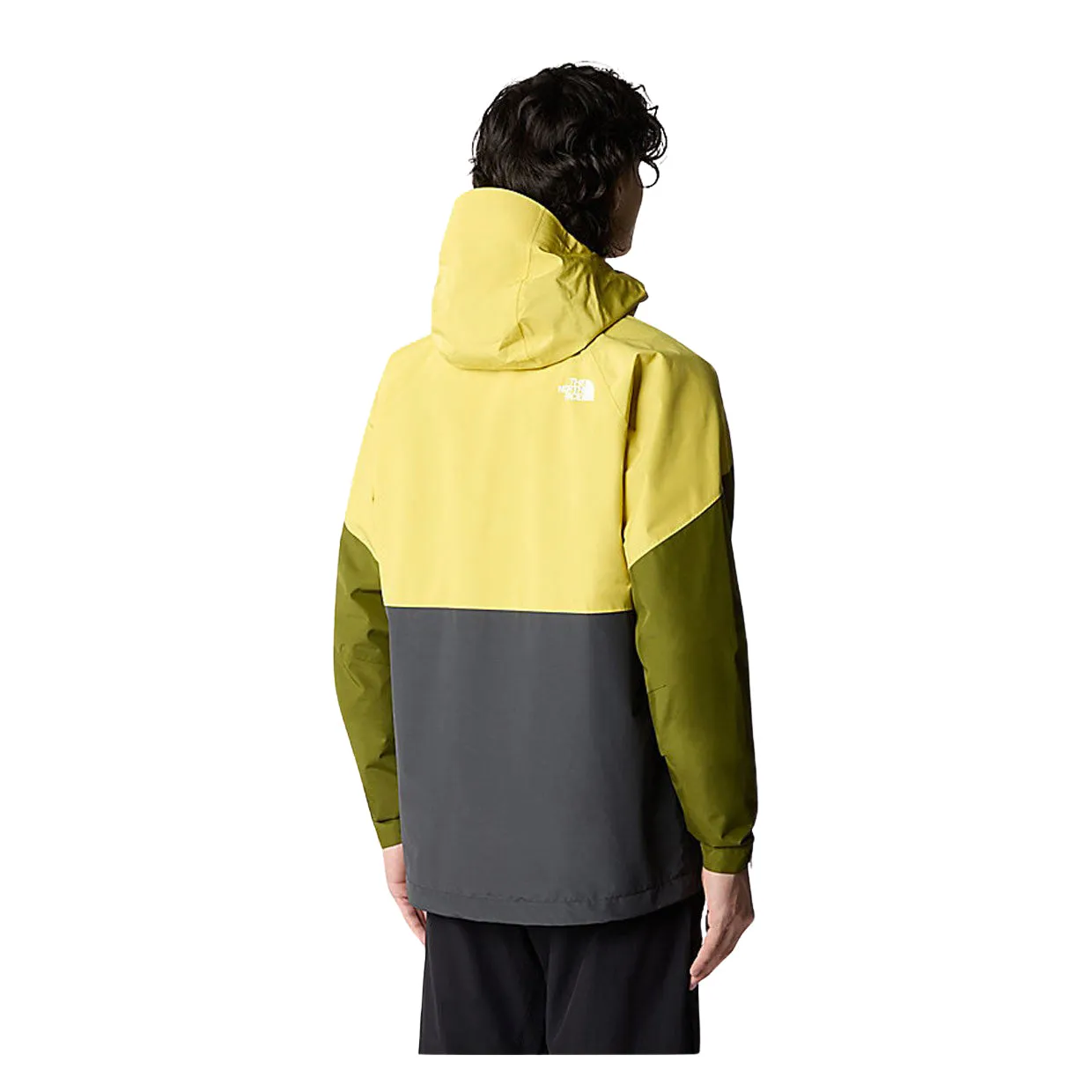 Giubbino Uomo The North Face Lightning Zip-in Giallo / Verde / Grigio