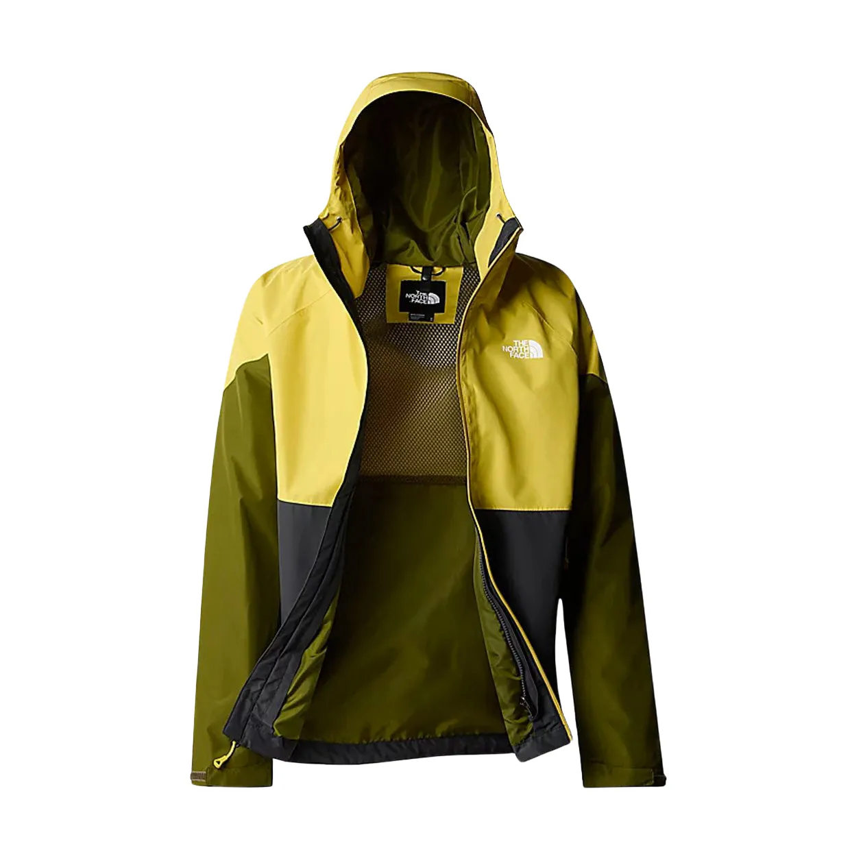 Giubbino Uomo The North Face Lightning Zip-in Giallo / Verde / Grigio