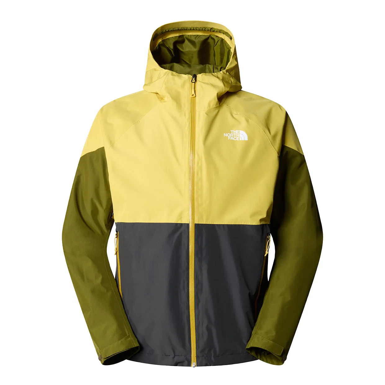 Giubbino Uomo The North Face Lightning Zip-in Giallo / Verde / Grigio