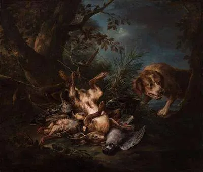 Hunting scene