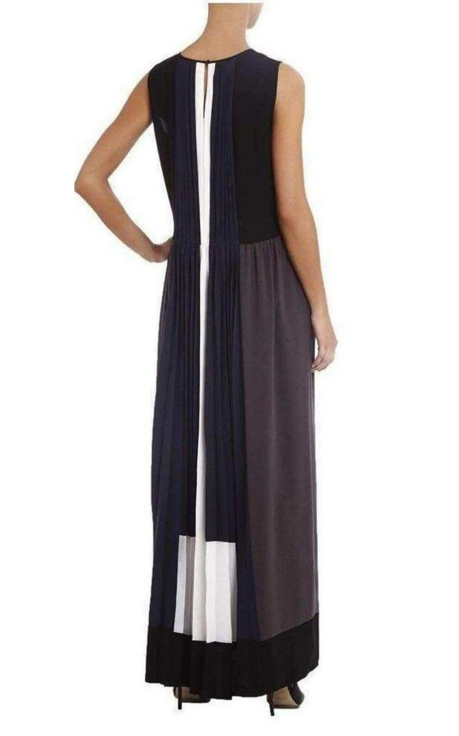 Izabela Color-blocking Gown