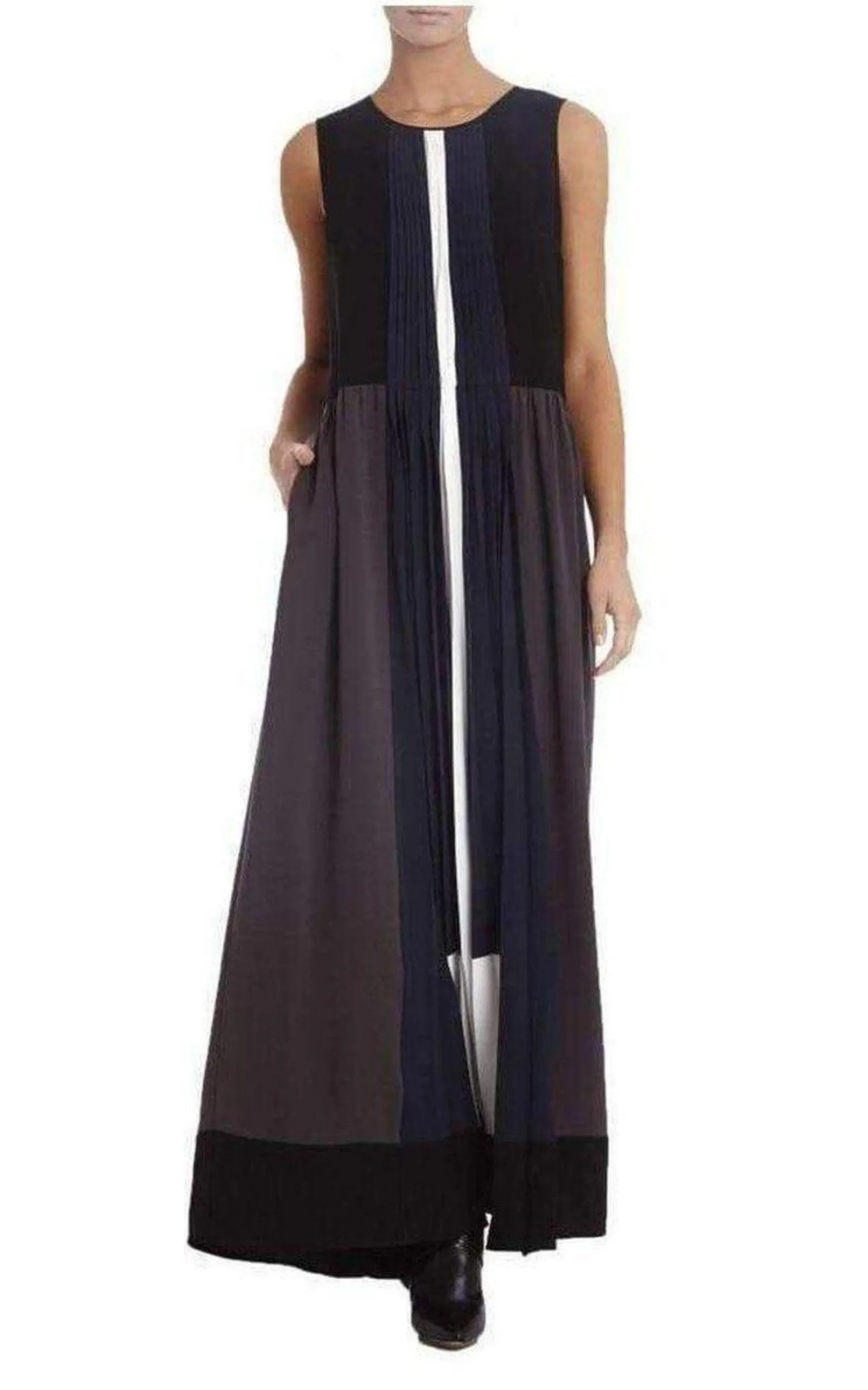 Izabela Color-blocking Gown