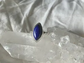 Lapis Lazuli Ariel Ring - XS Marquise (US 5.5)