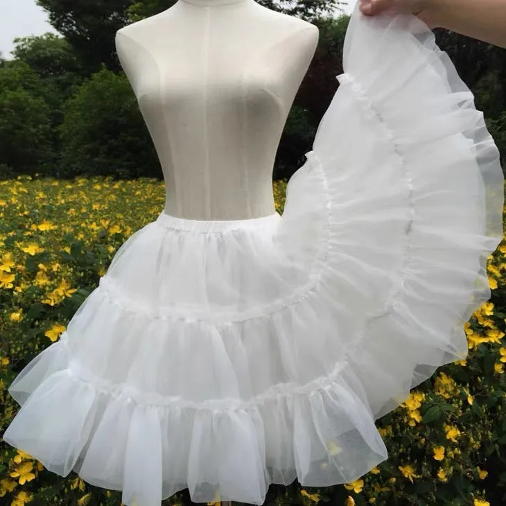 LOLITA COSPLAY DAILY ORGANZA SKIRT BY90126