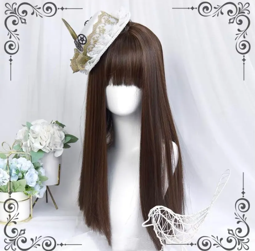 LOLITA JK NATURAL BLACK MEDIUM STRAIGHT WIG BY90145