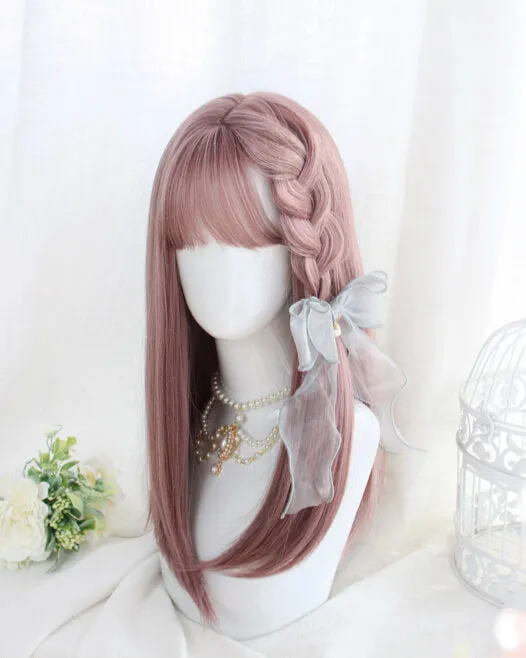 LOLITA MILKY LAVENDER COS MEDIUM LONG STRAIGHT WIG BY61105