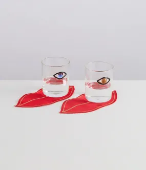 LOOK AT ME GOBLETS- CLEAR/ MULTI