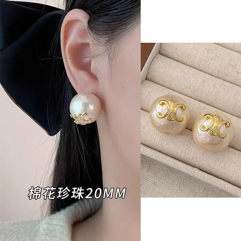 MAC097 French Style High-end Light Luxury Earrings