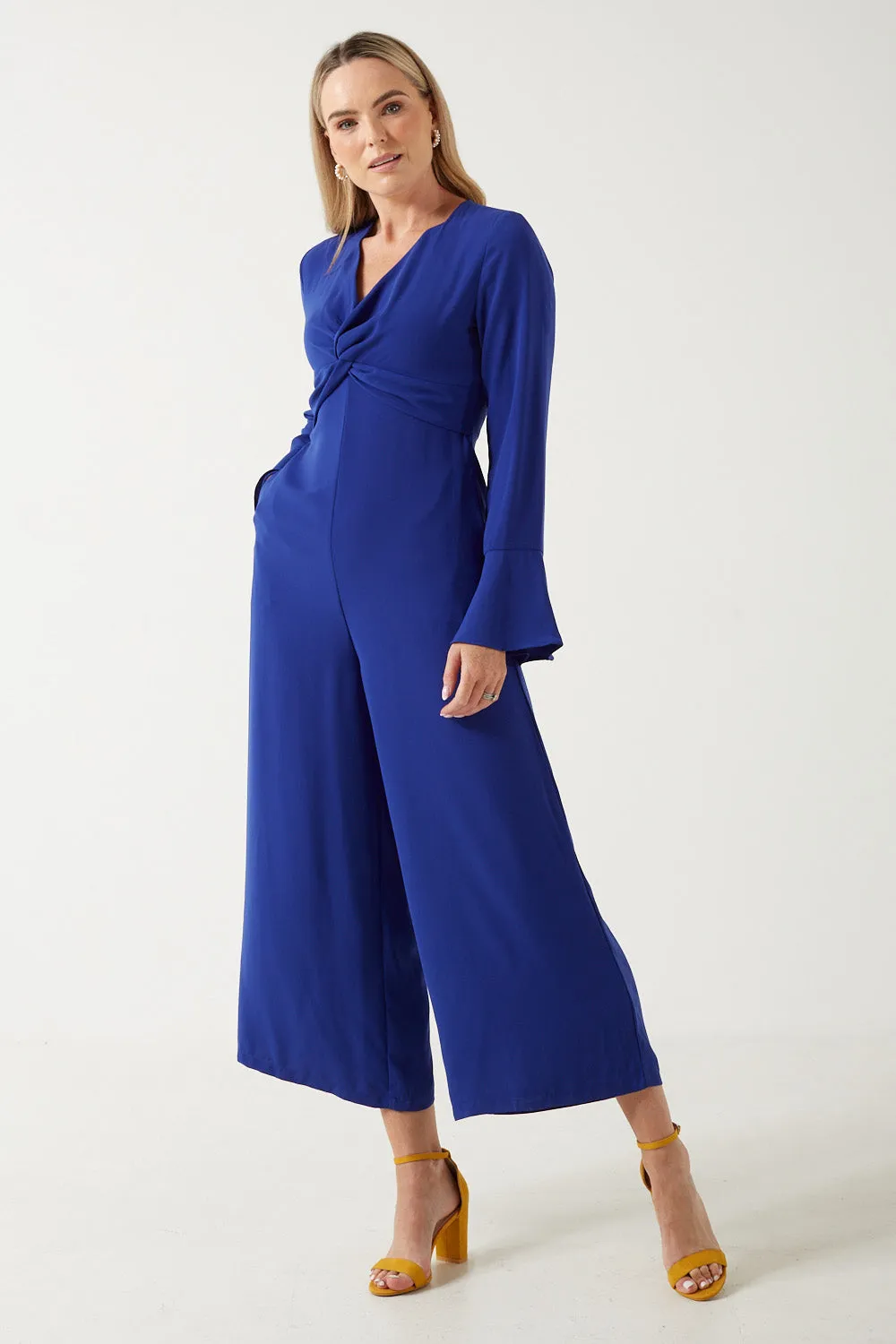 Marc Angelo Hannah Bell Sleeves Jumpsuit