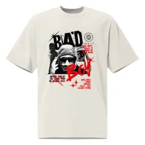 Men's Bad Boy Theme Urban Streetwear Oversized Faded T-shirt