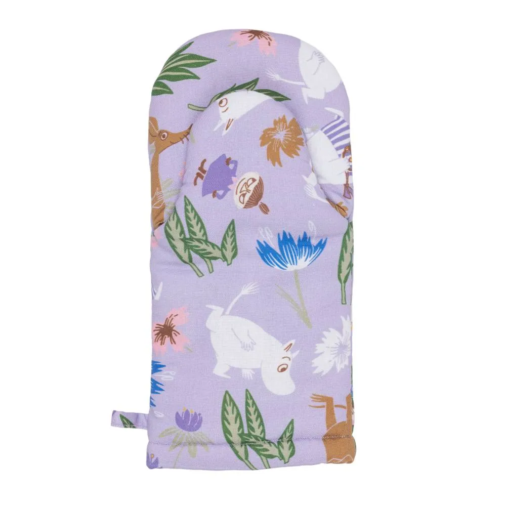 Moomin Flower Garden Oven Mitt - Moomin Arabia