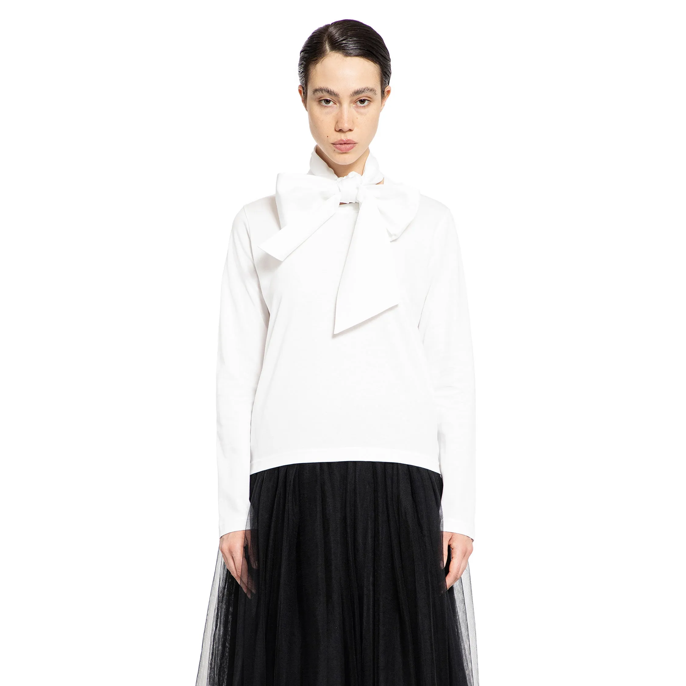 NOIR KEI NINOMIYA WOMAN WHITE SHIRTS