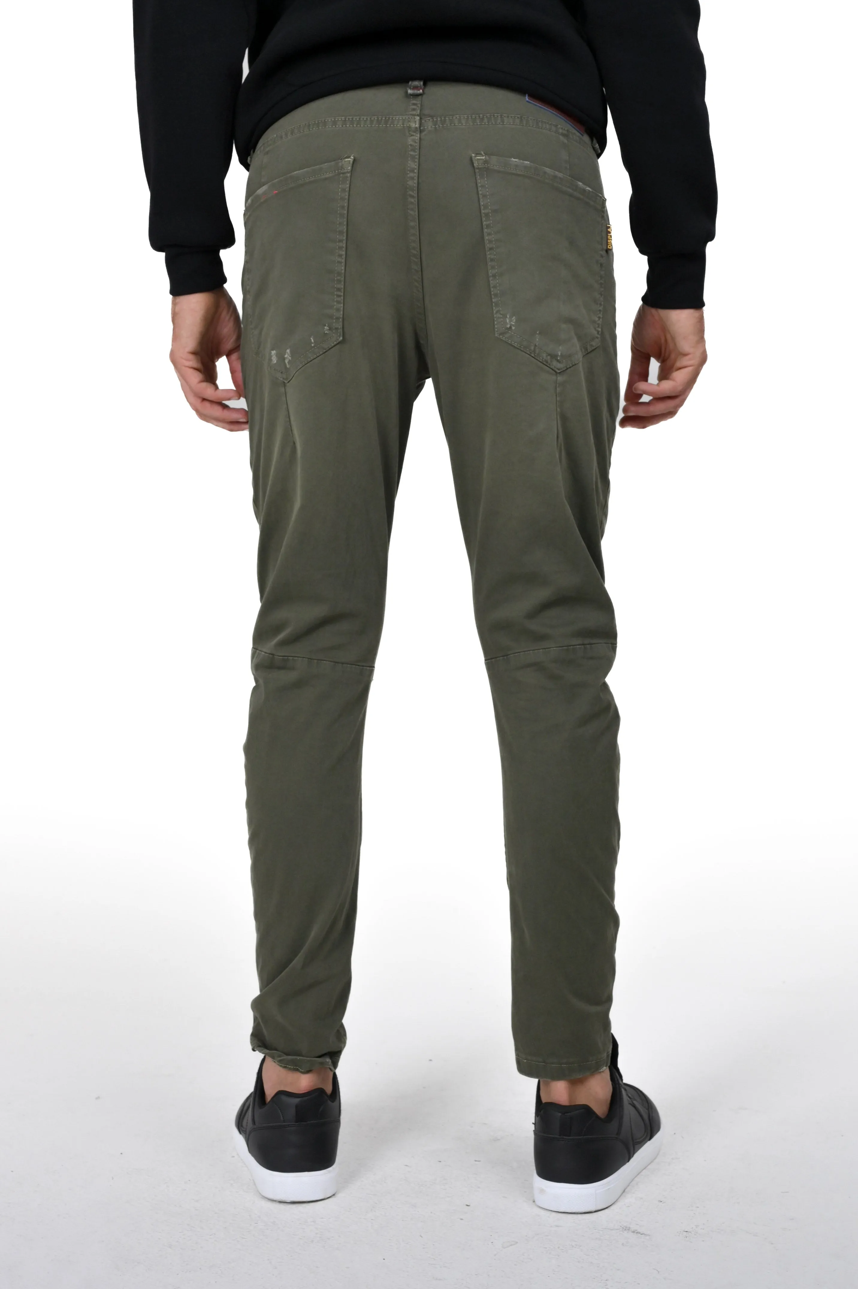 Pantaloni in cotone tapered Kron AM3 FW23/24