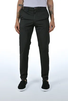 Pantaloni slim Sonic Raso Nero SS24