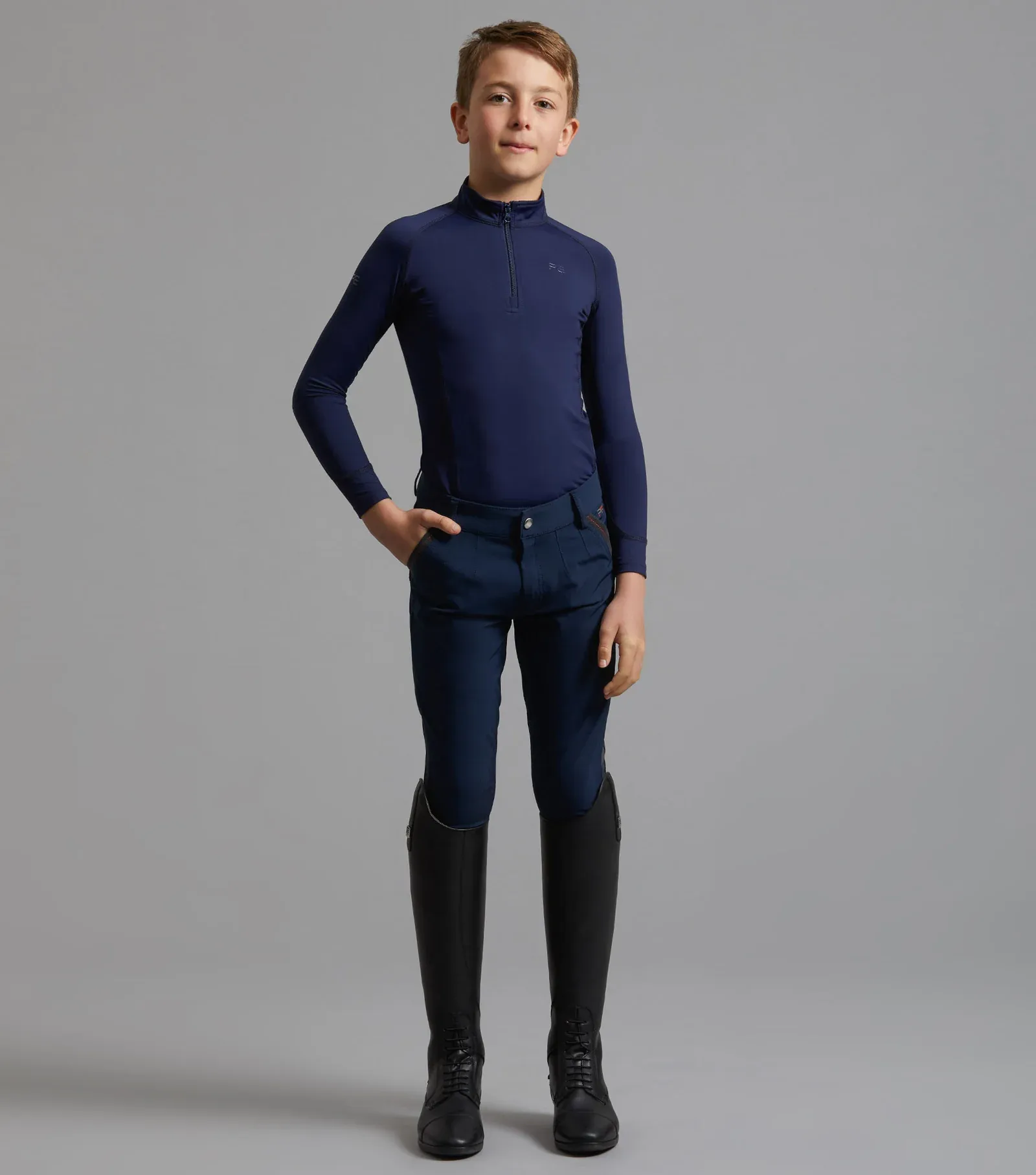 PEI Gando Boys Gel Knee Riding Breeches