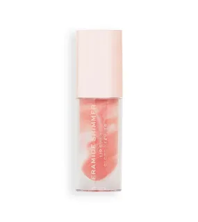 Revolution - Brillo de labios Ceramide Shimmer Lip Swirl - Glitz Nude