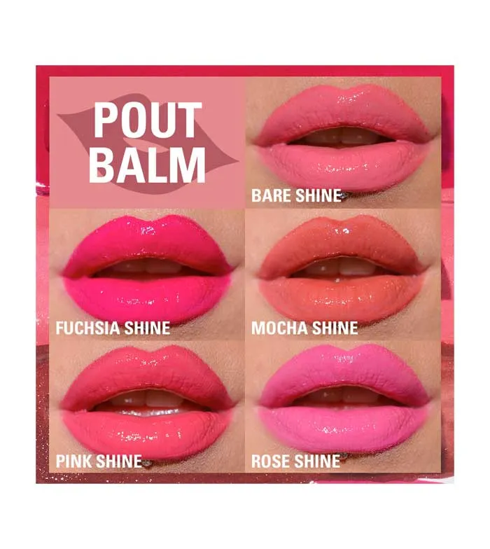 Revolution - Bálsamo labial Pout Balm - Rose Shine