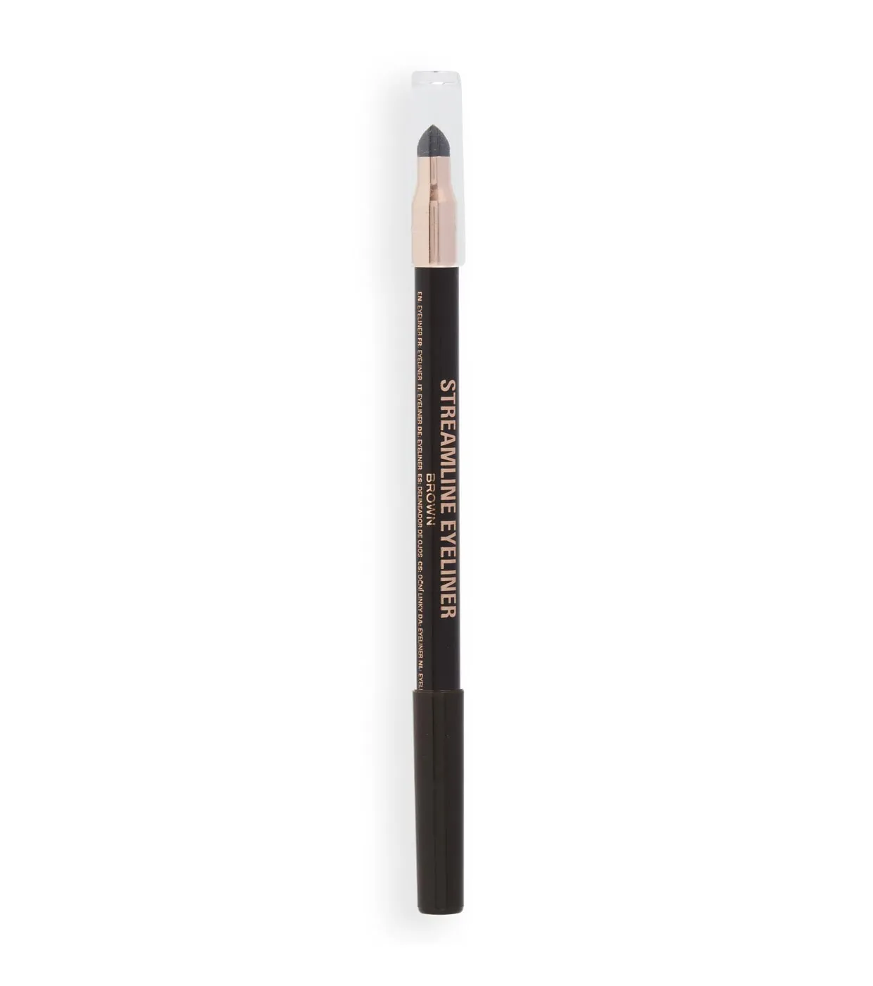 Revolution - Delineador de ojos Streamline Waterline Eyeliner Pencil - Brown